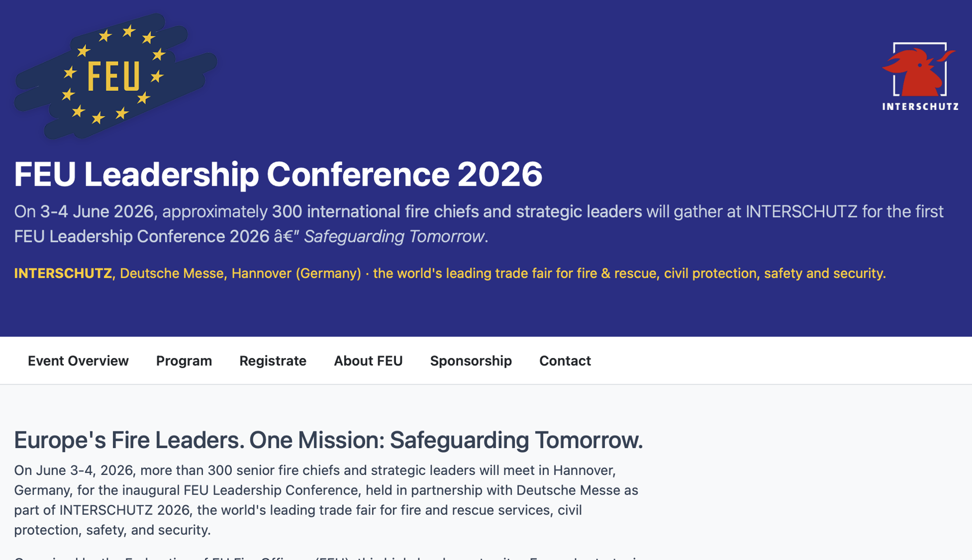 Lederkonferanse i Hanover juni 2026